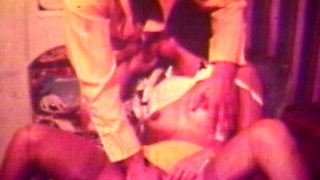 Vintage Asian Couple Classic with Retro Hairy Bush Loving