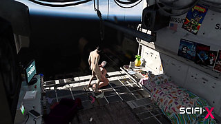 Nexus-3 Orbit Seduction - What Will Happen When His Dick Is in Her Ass and Pussy?