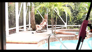 Would You Like to Jerk off to Me Poolside?