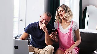 Cute Femboy Rides His BFF's Big Fat Dick!