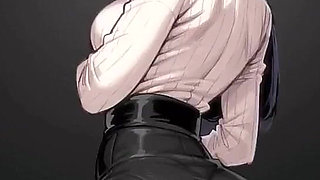 My New Girlfriend [ Taboo Hentai Game ] Ep.35 My GF Likes to Show Her Latex Panties to Older Man!