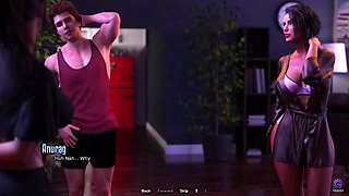 Step Son Seducing His Sexy Step Mom with a Massage at Night - 3D Hentai Animated Porn - Life in Santa County