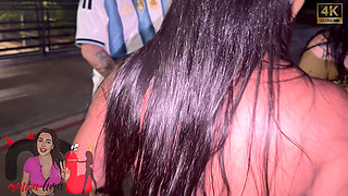 My Friend and I Made a Whore on Top of the Overpass and Everyone Saw It.