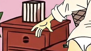 Married Housewife Maria Spreads Her Legs and Becomes a Slut Wife. Cartoon Hentai