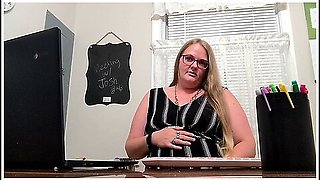 Your Teacher Gives You Joi In Her Office And Reveals That You Got Her Pregnant!