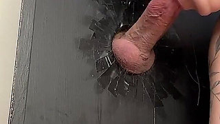 Gloryhole Double Cumshot in Mouth