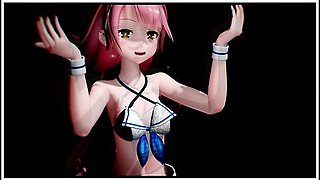 Mmd 4k 60fps Kawakaze - Peek A Boo