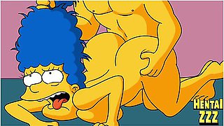 Marge Fucking Hard The Simpsons Porn - Marge Simpson And Car Toon