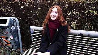 GERMAN SCOUT - Redhead Alice Seduce Sex