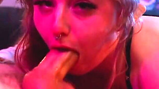 Walmart Employee Gets Her Throat Fucked