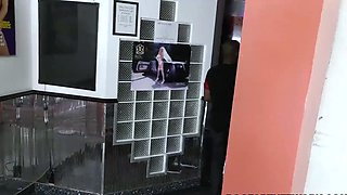 Carolina Sweets Gives Full Service To A Big Black Cock -