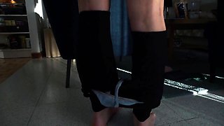 Stripping Out of My Gym Kit - Nike Babe!