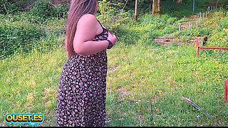 WHORE IS PICKED UP IN THE WOODS AND FUCKED