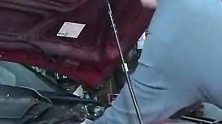 Sexy Mechanic Vilu Vidish Gets Pounded Toyota Ae101