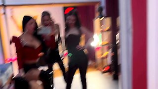 Femdom anal fist of russian pair