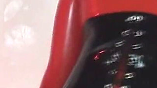 Mistress Sophia in Red Latex Uses You