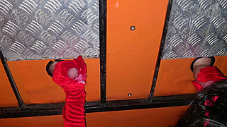 Gloryhole Christmas Gangbang