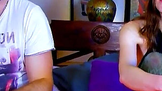 Skinny teen Johanna Jacobs is fucked by a man with a condom during casting