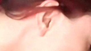 Risky Masturbation in the Car with a Hot Girl at the Bus Stop in Public!