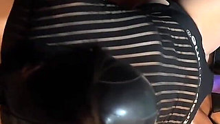 Caged and Tied Slave Gets Pegged Gently by His Empress