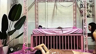 Neena De Ville - T Girl Disciplined Until Her Ass Is Red