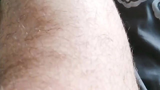 All Natural Leg Tease Hairy and Sensual