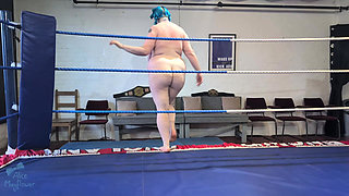 Running Around a Wrestling Ring - Solo Girl