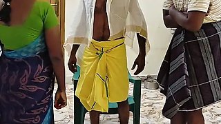 Nattamai and His Assistant Fucks the Innocent Housewife