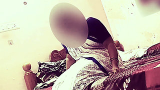 Hot Cheating Indian Housewife in Saree Blouse Having Sex with Her Lover