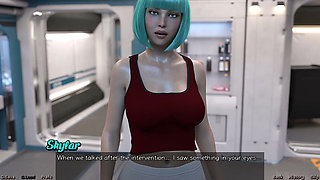 Stranded in Space - Playing and Kissing the Hot Doctor