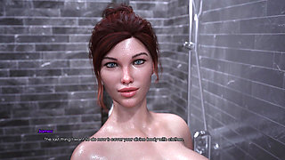 Lust Academy 70 - Samantha and James Share a Steamy Shower Moment