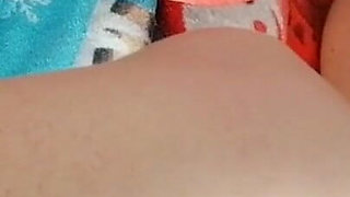 Amateur Wife Masturbates with Her Fingers in Her Pussy