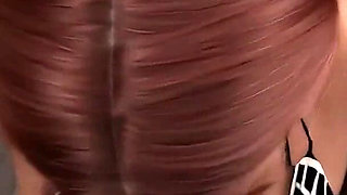 In Security: Silly Girl with Big Tits and Ass Is Sucking off Mr. Big Dick Boss Man in His Office - Episode 7