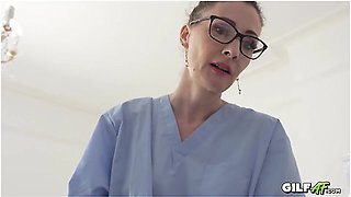 Gilf Nurse Got A Creampie