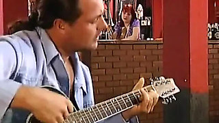 Huge Boobs Redhead Babe Fucks Hard in Music Club