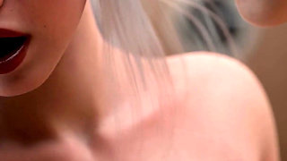 Big Boobs MILF Waitress Gives Blowjob and Gets Creampied by 18yo Boy Right in the Restaurant - Freshwomen Season 3