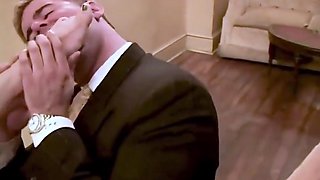 Licking The Feet Of Legendary Fetish Queen With Brittany Andrews And Porno Dan