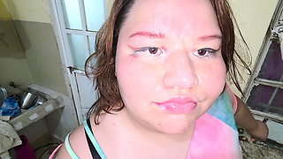 Doing Cumwalks with Lots of Thick Cum on My Face, Through the City with Lots of People...