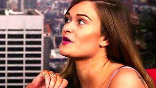 Playful CFNM ladies meet and jerk