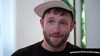 College Besties Beaux Matthews and Miles Fallon Flip Fuck Raw Bareback After Big-Cock Pounding
