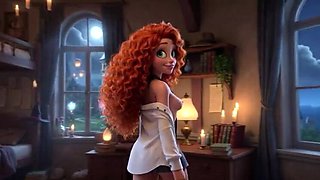POV One Week With a Hot Curvy Redhead at Magic University in 3D Cartoon Sex