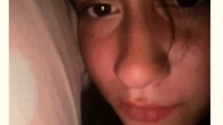 Beautiful Girl seduces with her expression