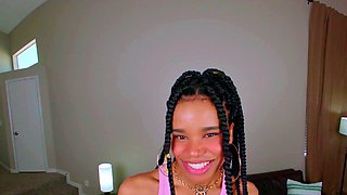 GROOBYVR Ebony Trans VR Hardcore Anal Blowjob