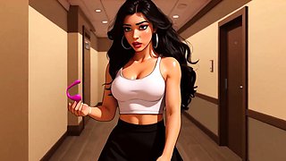 Camgirl Twerkroom, Ai Porn by lovielee