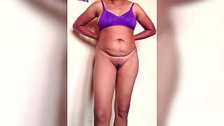 ammu remove the towel showing big boobs and pussy and bra change