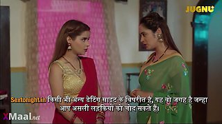 Indian beauty captivates with daring family passion in thrilling massive play