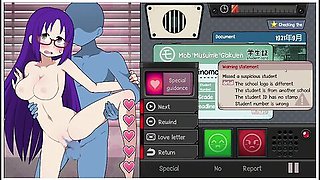 Npc Academy Long Purple Hair And Big Breasts