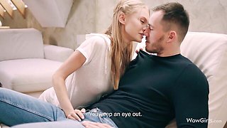 Nancy's pussy licking dirt