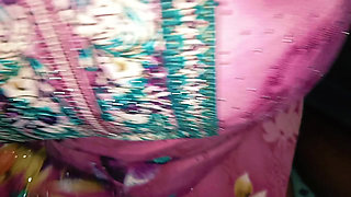 Indian sister in law giving blowjob