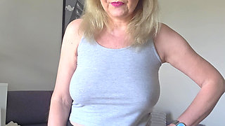 Blonde Wife Naughty Masturbation